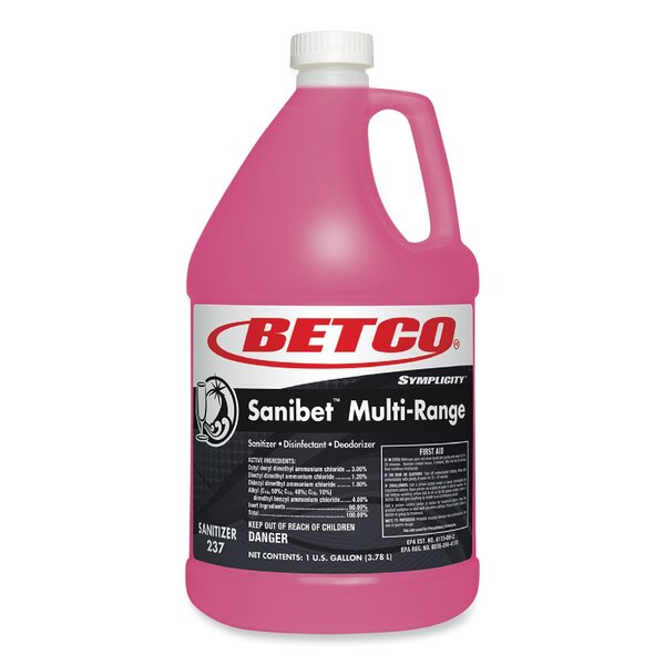 Betco Cleaners & Detergents, Bottle, 4 PK 2370400